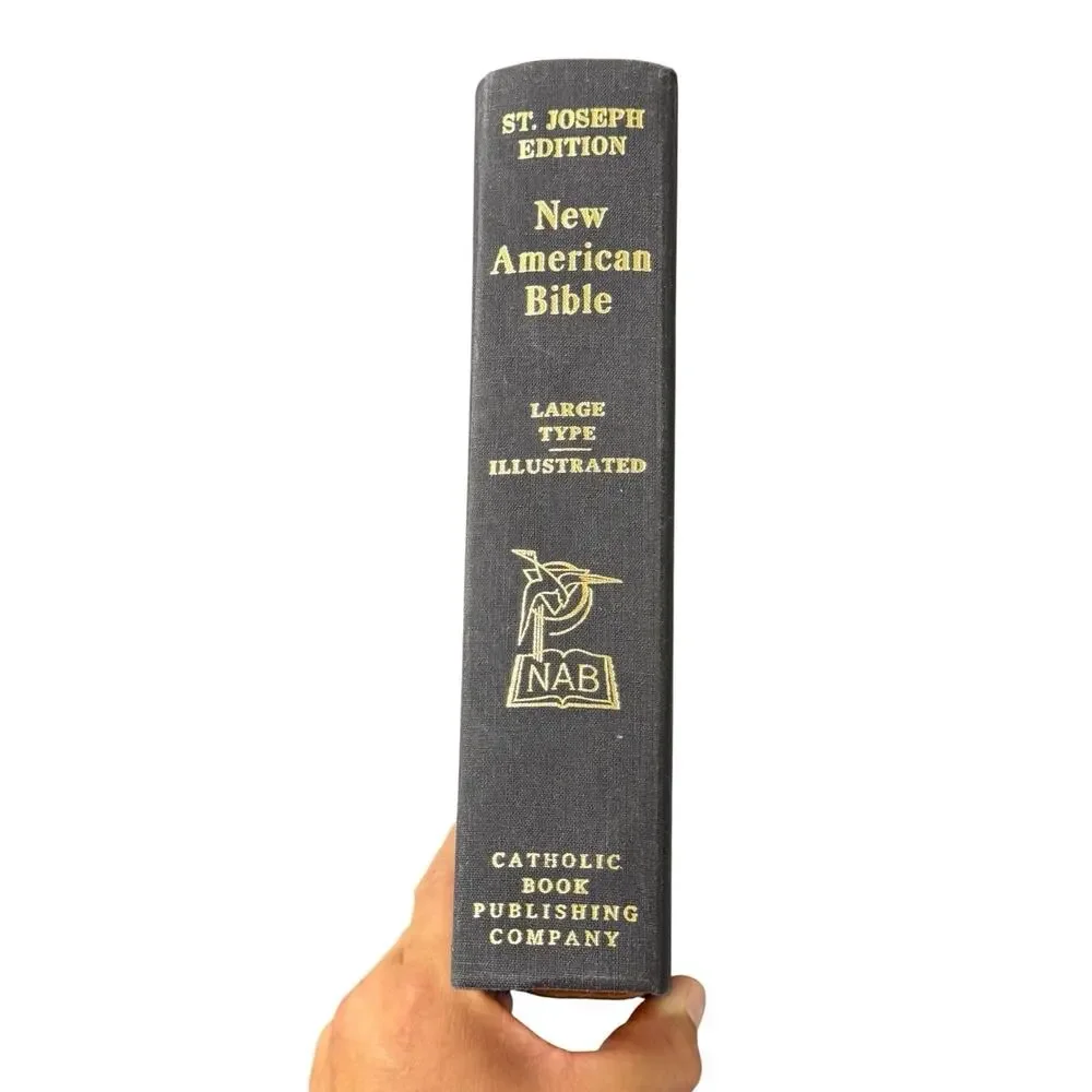 Saint Joseph Edition of THE NEW AMERICAN BIBLE 1970 HB